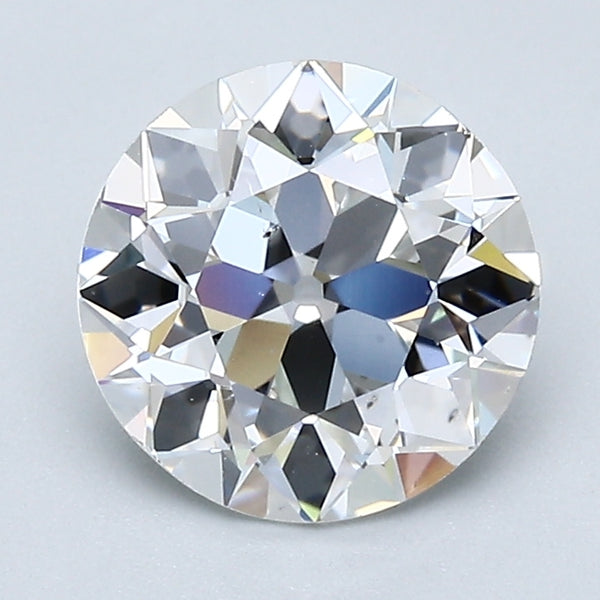 1.80 Carat Old European Cut Natural Mined Diamond E Color SI1 Clarity With GIA Certificate, natural diamonds, precious stones, engagement diamonds