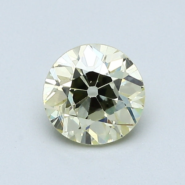 0.81 Carat Old European Cut Vintage Natural Mined Diamond Y Color VS1 Clarity With GIA Certificate, natural diamonds, precious stones, engagement diamonds