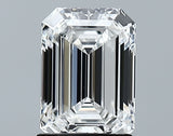 Lab-Grown 1.52 Carat Emerald Cut Diamond color E Clarity VVS2, precious stones, engagement diamonds