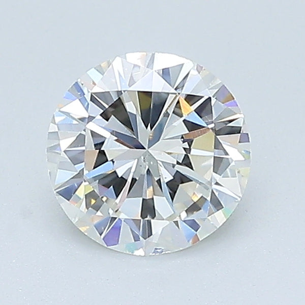 0.87 Carat Round Brilliant Diamond color I Clarity SI2, natural diamonds, precious stones, engagement diamonds