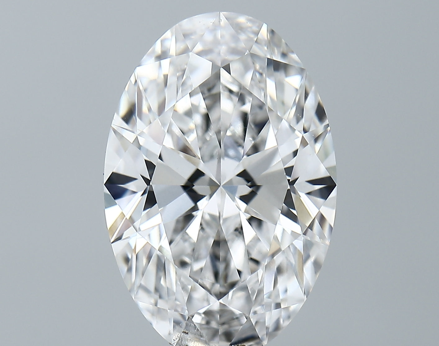 Lab-Grown 8.13 Carat Oval Shape Diamond color E Clarity VS1, precious stones, engagement diamonds