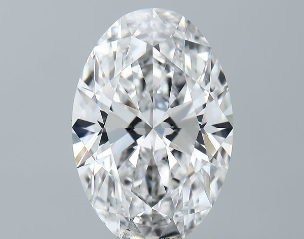 Lab-Grown 8.13 Carat Oval Shape Diamond color E Clarity VS1, precious stones, engagement diamonds