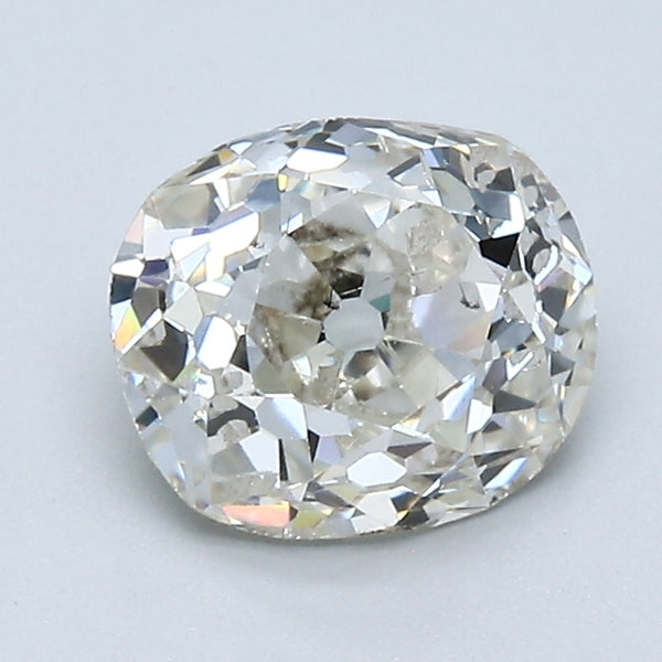 1.61 Carat Old Miner Cut Diamond color L Clarity I1, natural diamonds, precious stones, engagement diamonds