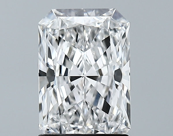 Lab-Grown 1.56 Carat Radiant Cut Diamond color E Clarity VVS1 With GIA Certificate, precious stones, engagement diamonds
