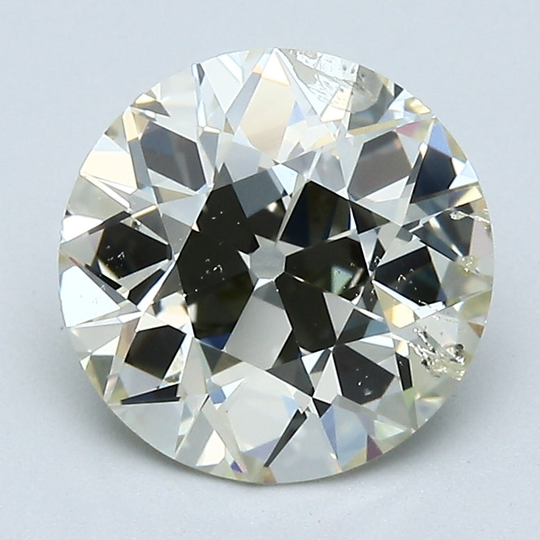 2.36 Carat Old European Cut Antique Natural Mined Diamond N Color I1 Clarity With GIA Certificate, natural diamonds, precious stones, engagement diamonds