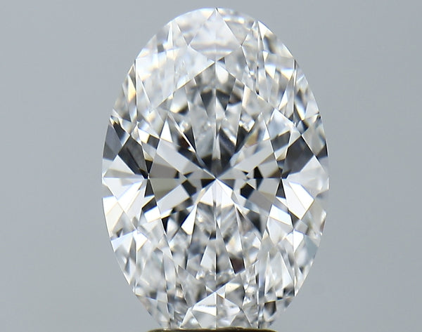 Lab-Grown 4.66 Carat Oval Shape Diamond color D Clarity VVS2 With GIA Certificate, precious stones, engagement diamonds