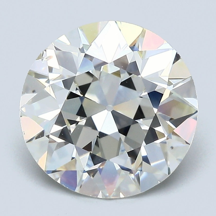 3.46 Carat Old European Cut Antique Natural Mined Diamond K Color SI1 Clarity With GIA Certificate, natural diamonds, precious stones, engagement diamonds
