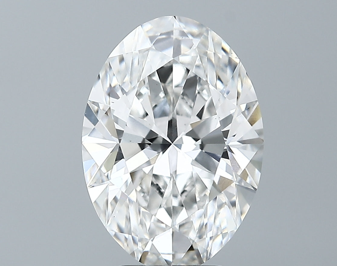 Lab-Grown 4.09 Carat Oval Shape Diamond color F Clarity VS1 With GIA Certificate, precious stones, engagement diamonds