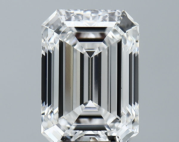 Lab-Grown 6.03 Carat Emerald Cut Diamond color E Clarity VS1 With GIA Certificate, precious stones, engagement diamonds