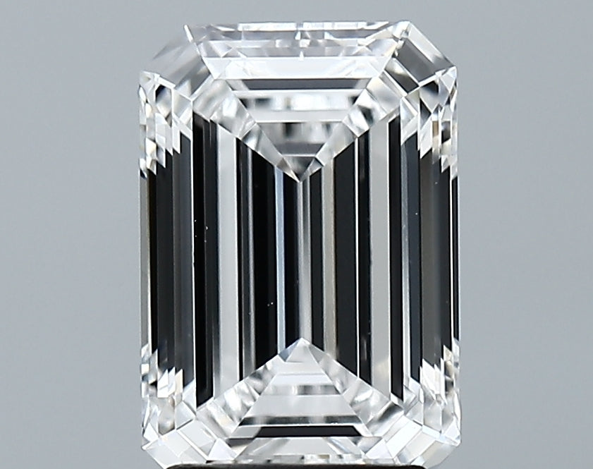 Lab-Grown 2.61 Carat Emerald Cut Diamond color D Clarity VVS1 With GIA Certificate, precious stones, engagement diamonds