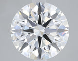 Lab-Grown 3.34 Carat Round Brilliant Diamond color D Clarity VS1 With GIA Certificate, precious stones, engagement diamonds