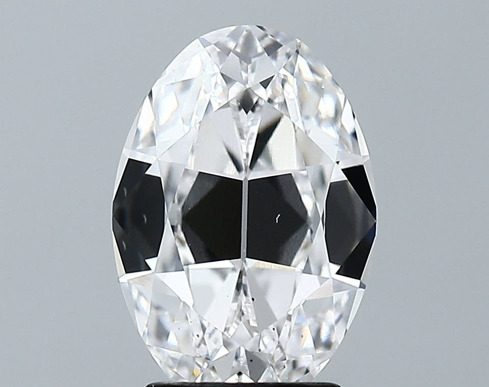 Lab-Grown 3.00 Carat Antique Oval Shape Diamond color D Clarity SI1 With GIA Certificate, precious stones, engagement diamonds