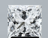 Lab-Grown 1.92 Carat Princess Cut Diamond color E Clarity VS1 With GIA Certificate, precious stones, engagement diamonds