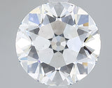 Lab-Grown 2.42 Carat Old European Cut Diamond color E Clarity VS2 With GIA Certificate, precious stones, engagement diamonds