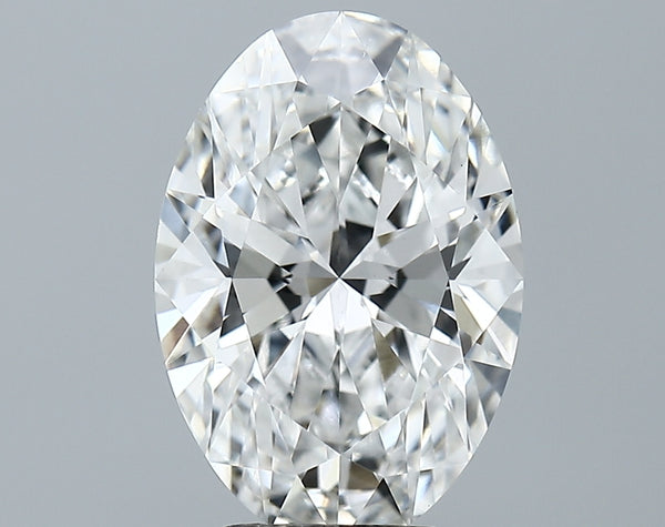 Lab-Grown 3.62 Carat Oval Shape Diamond color E Clarity VVS2, precious stones, engagement diamonds