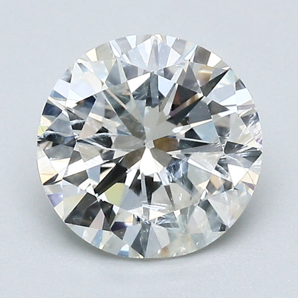 1.47 Carat Round Brilliant Natural Mined Diamond I Color I3 Clarity With GIA Certificate, natural diamonds, precious stones, engagement diamonds