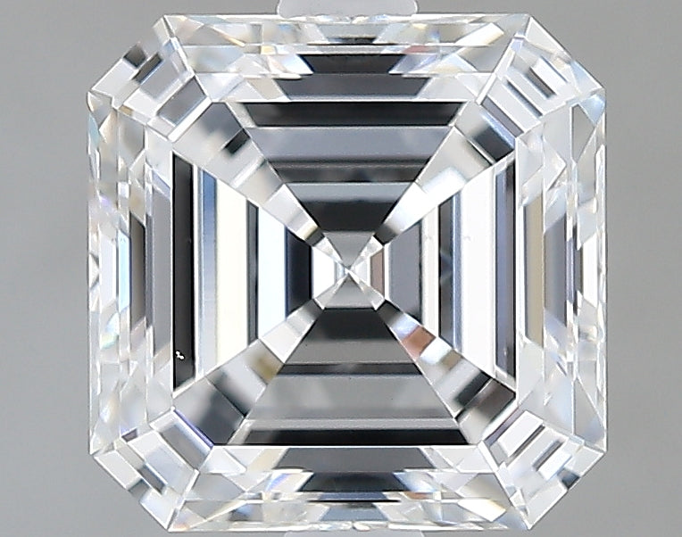 Lab-Grown 2.09 Carat Asscher Cut Diamond color E Clarity VS1, precious stones, engagement diamonds