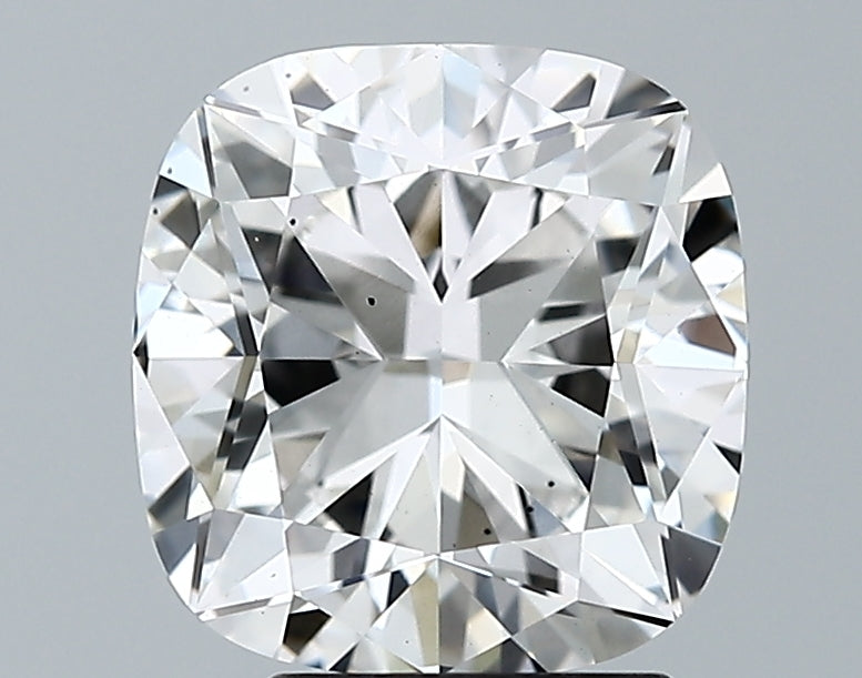 Lab-Grown 3.00 Carat Cushion Modified Brilliant Cut Diamond color H Clarity VS2 With GIA Certificate, precious stones, engagement diamonds