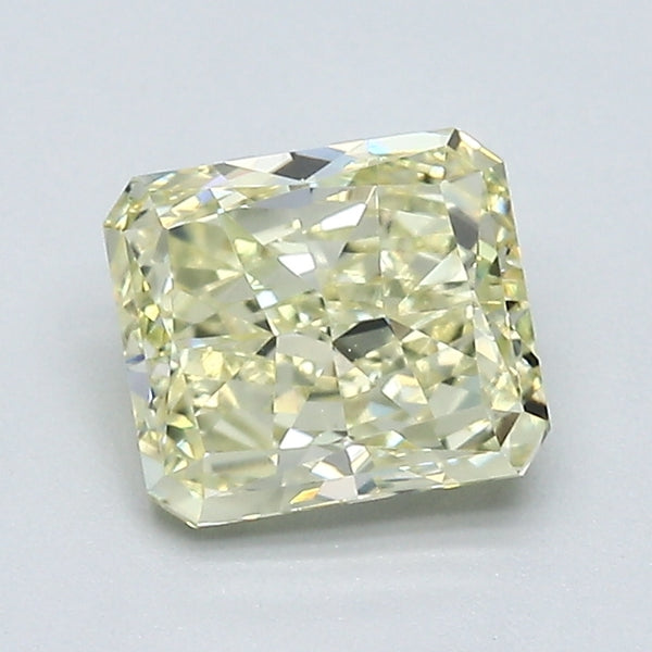 1.19 Carat Radiant Cut Natural Mined Diamond Fancy Light  Yellow Color VS1 Clarity With GIA Certificate, natural diamonds, precious stones, engagement diamonds