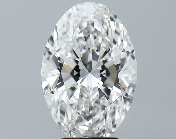 Lab-Grown 4.01 Carat Oval Shape Diamond color E Clarity VVS2 With GIA Certificate, precious stones, engagement diamonds
