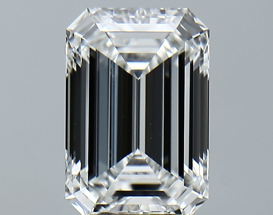 Lab-Grown 3.11 Carat Emerald Cut Diamond color E Clarity VVS2, precious stones, engagement diamonds