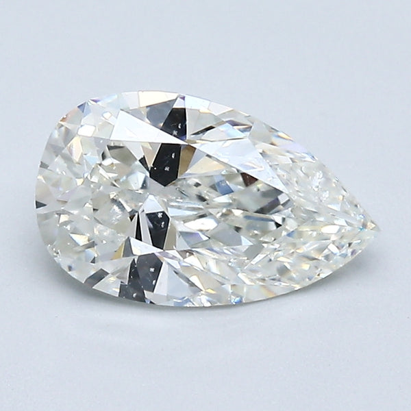 1.38 Carat Pear Shape Natural Mined Diamond J Color SI1 Clarity With GIA Certificate, natural diamonds, precious stones, engagement diamonds