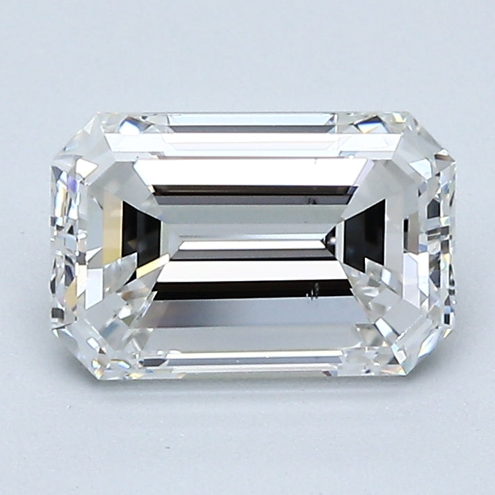 GIA Certified 1.51 Ct Emerald Cut Diamond F-SI1 Natural Loose, natural diamonds, precious stones, engagement diamonds