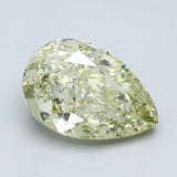 1.01 Carat Pear Shape Diamond color Fancy  Yellow Clarity I1, natural diamonds, precious stones, engagement diamonds