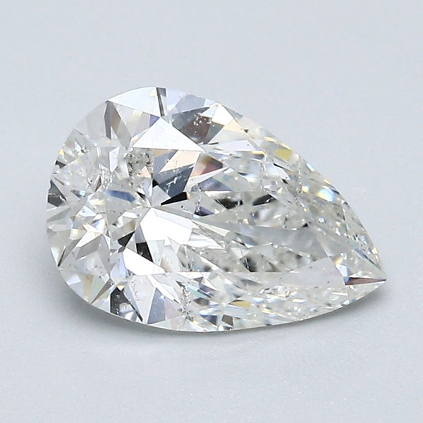 1.51 Carat Pear Shape Natural Mined Diamond H Color SI2 Clarity With GIA Certificate, natural diamonds, precious stones, engagement diamonds
