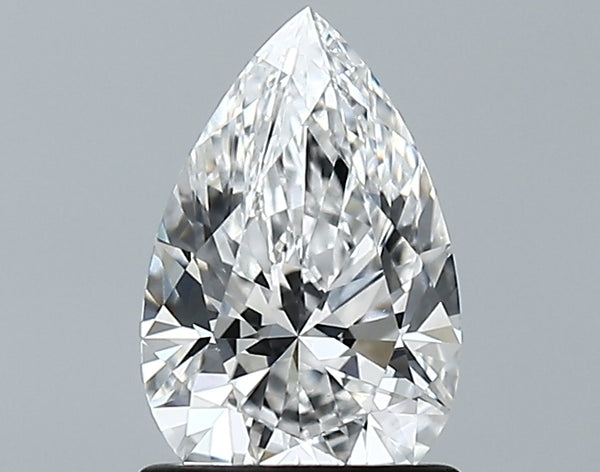 Lab-Grown 1.06 Carat Pear Shape Diamond color D Clarity VVS2 With GIA Certificate, precious stones, engagement diamonds