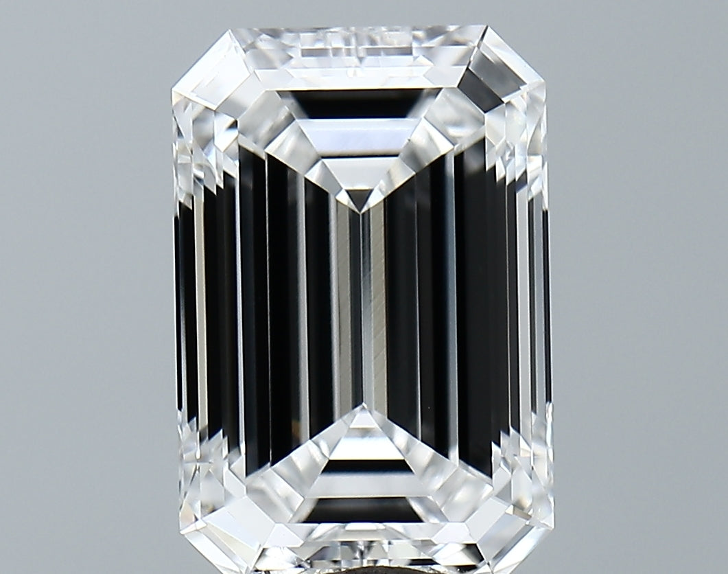 Lab-Grown 5.02 Carat Emerald Cut Diamond color E Clarity VS1 With GIA Certificate, precious stones, engagement diamonds