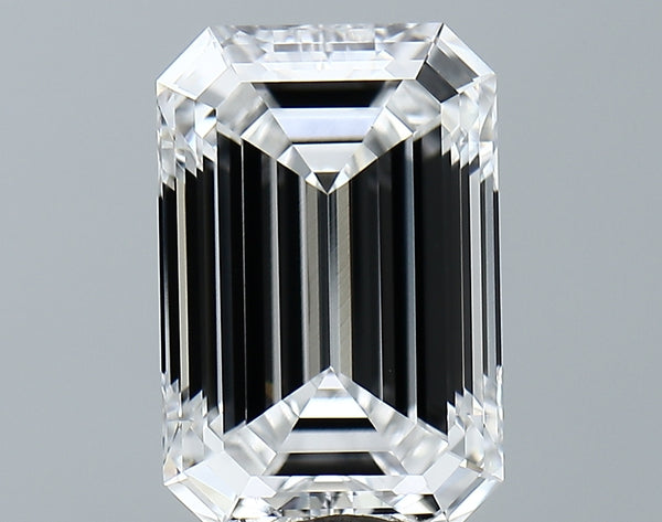 Lab-Grown 5.02 Carat Emerald Cut Diamond color E Clarity VS1 With GIA Certificate, precious stones, engagement diamonds