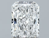 Lab-Grown 1.32 Carat Radiant Cut Diamond color E Clarity VVS2 With GIA Certificate, precious stones, engagement diamonds