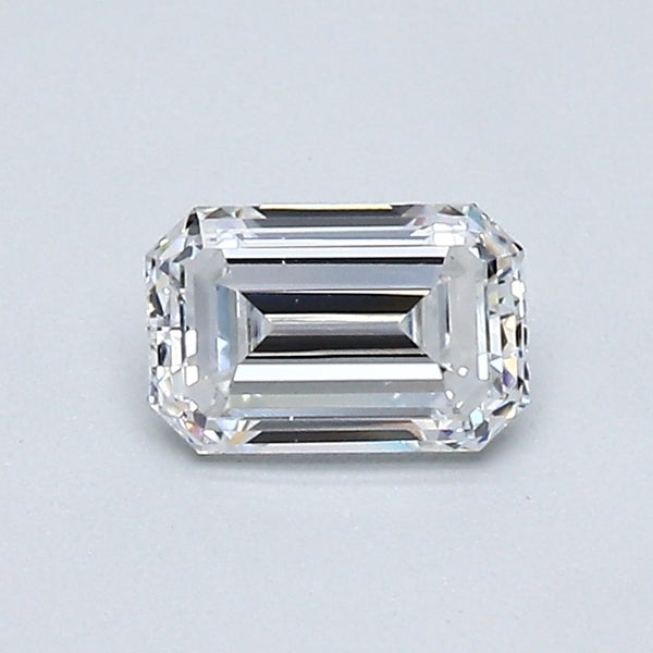 0.49 Carat Emerald Cut Diamond color E Clarity VVS2, natural diamonds, precious stones, engagement diamonds