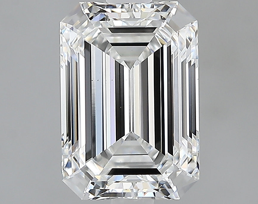 Lab-Grown 1.83 Carat Emerald Cut Diamond color E Clarity VS1, precious stones, engagement diamonds