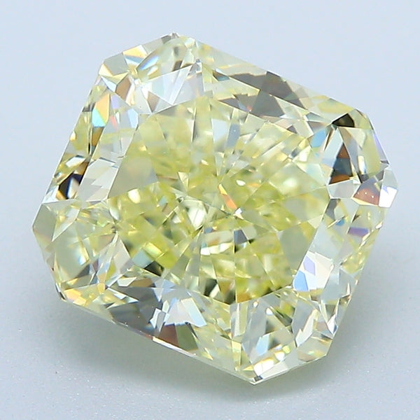 4.04 Carat Radiant Cut Natural Mined Diamond Fancy  Yellow Color VVS2 Clarity With GIA Certificate, natural diamonds, precious stones, engagement diamonds
