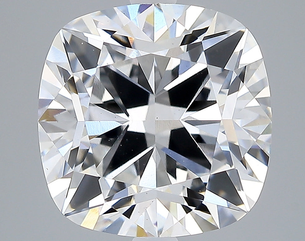 Lab-Grown 4.20 Carat Square Cushion Cut Diamond color E Clarity VS1, precious stones, engagement diamonds