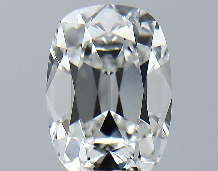 Lab-Grown 3.23 Carat Antique Cushion Cut Diamond color E Clarity VVS2, precious stones, engagement diamonds