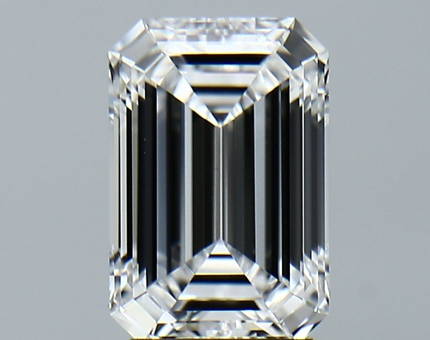 Lab-Grown 2.28 Carat Emerald Cut Diamond color D Clarity VVS2, precious stones, engagement diamonds