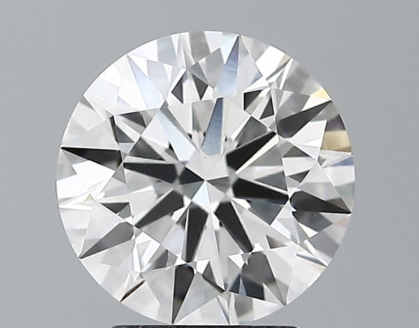 Lab-Grown 2.40 Carat Round Brilliant Diamond color G Clarity VVS2 With GIA Certificate, precious stones, engagement diamonds