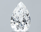 Lab-Grown 1.18 Carat Pear Shape Diamond color D Clarity VS1 With GIA Certificate, precious stones, engagement diamonds