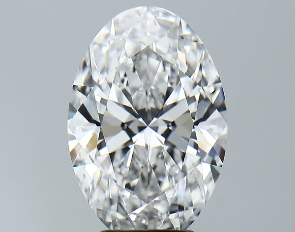Lab-Grown 4.72 Carat Oval Shape Diamond color D Clarity VVS2 With GIA Certificate, precious stones, engagement diamonds