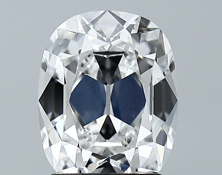 Lab-Grown 2.08 Carat Antique Cushion Cut Diamond color E Clarity VS1 With GIA Certificate, precious stones, engagement diamonds