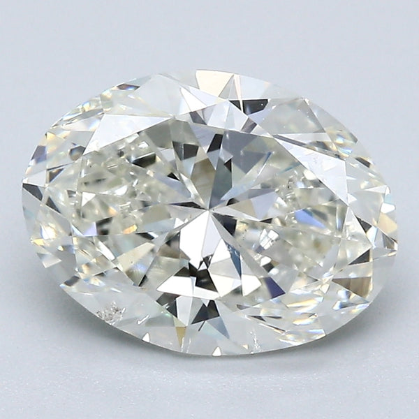 2.90 Carat Oval Shape Diamond color J Clarity SI2, natural diamonds, precious stones, engagement diamonds