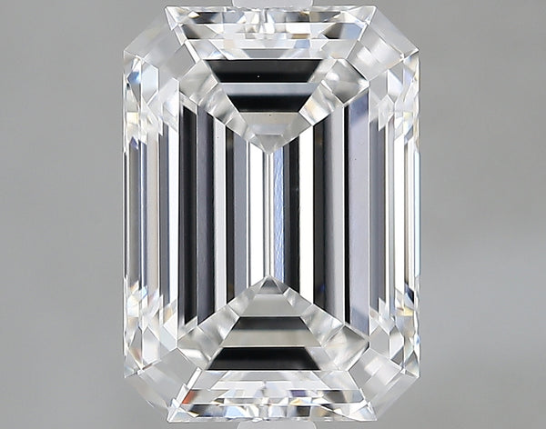 Lab-Grown 3.16 Carat Emerald Cut Diamond color E Clarity VVS2, precious stones, engagement diamonds