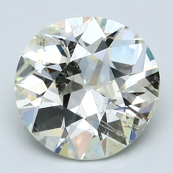 2.24 Carat Old European Cut Natural Mined Diamond M Color I1 Clarity With GIA Certificate, natural diamonds, precious stones, engagement diamonds
