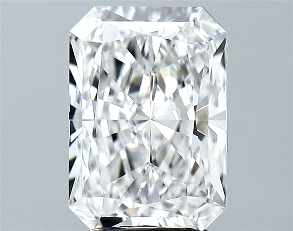 Lab-Grown 3.13 Carat Radiant Cut Diamond color E Clarity VS1 With GIA Certificate, precious stones, engagement diamonds