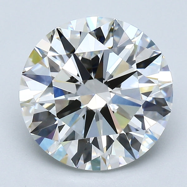 3.41 Carat Round Brilliant Natural Mined Diamond H Color VS1 Clarity With GIA Certificate, natural diamonds, precious stones, engagement diamonds