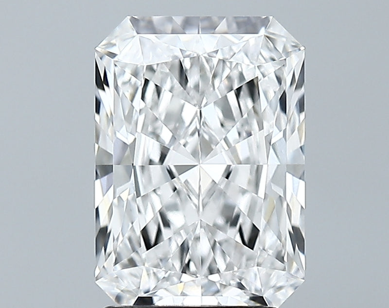 Lab-Grown 2.69 Carat Radiant Cut Diamond color D Clarity VVS2 With GIA Certificate, precious stones, engagement diamonds