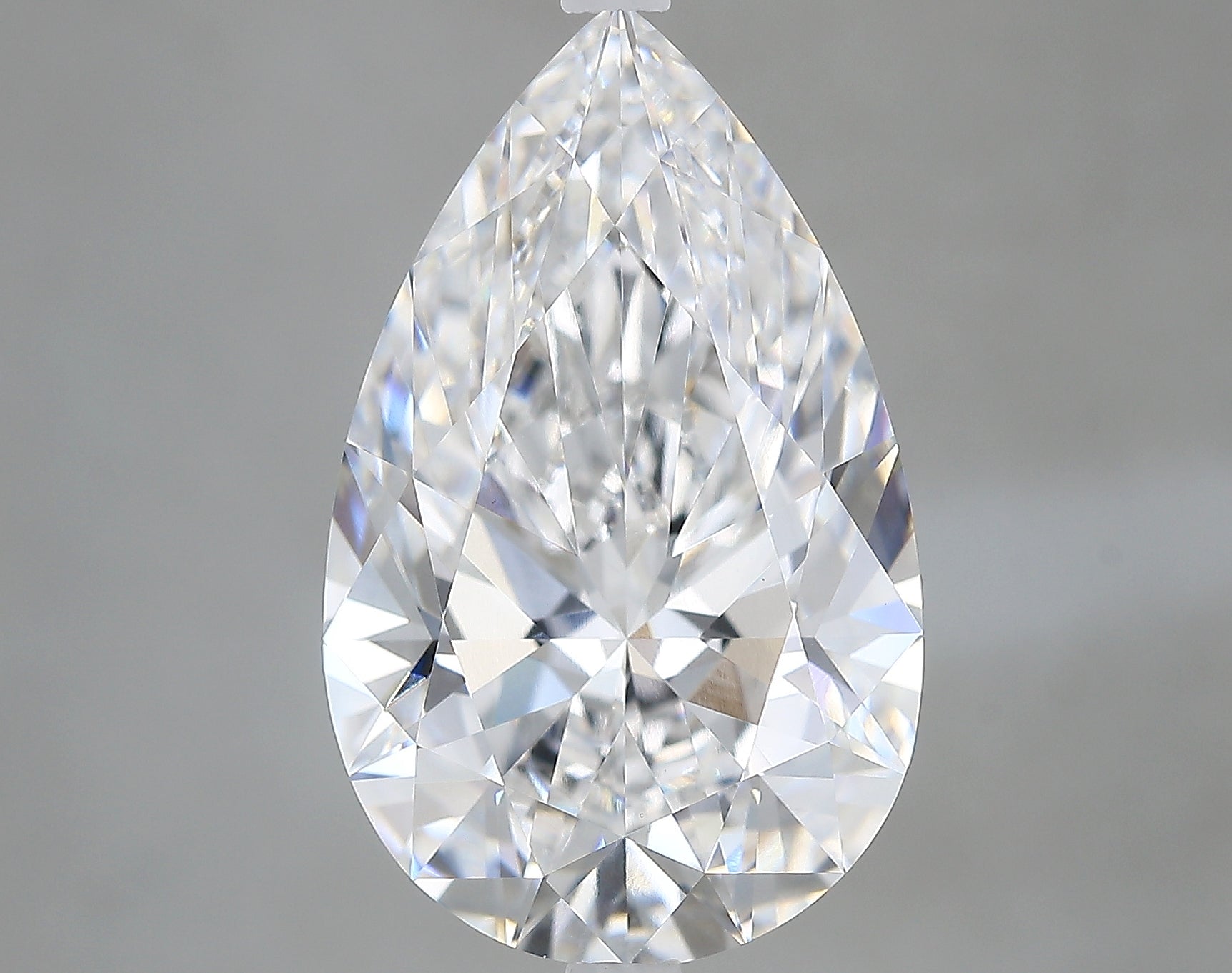Lab-Grown 7.07 Carat Pear Shape Diamond color E Clarity VVS2 With GIA Certificate, precious stones, engagement diamonds